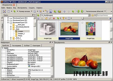XnView MP 0.64.6.53 PortableAppZ (x86/x64) - продвинутый медиа-браузер, просмотрщик изображений, конвертор