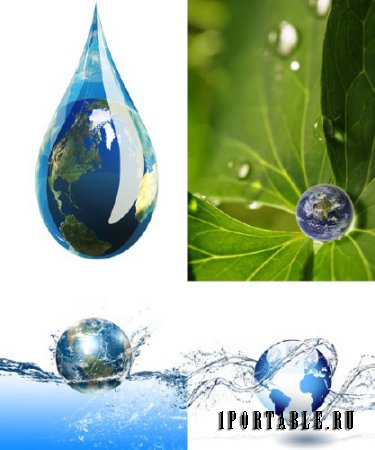 Водный мир (набор фонов)