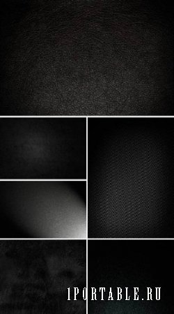 Коллекция текстур в черных тонах