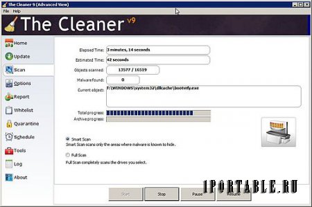The Cleaner 9.0.0.1131 dc28.03.2014 Portable - ультра высокая скорость сканирования