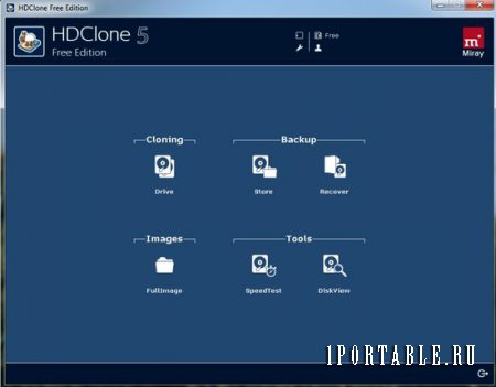 HDClone 5.0.3 Free Rus Portable - клонируем жёсткий диск