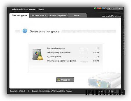 WinMend Disk Cleaner 1.5.6.0 Portable – быстрая и безопасная очистка и анализ жесткого диска