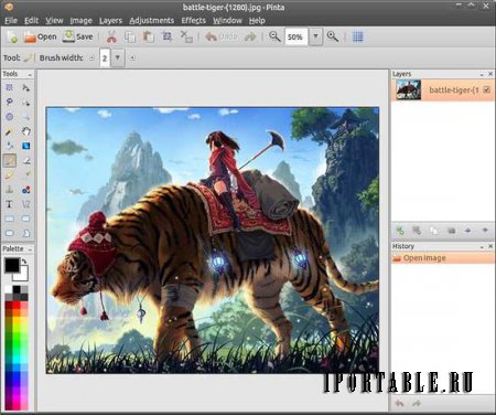 Paint.NET 4.0.3 Final Rus Portable - графический редактор