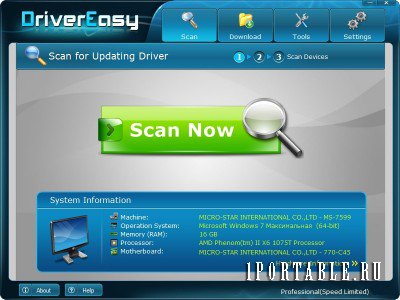 DriverEasy Professional 4.7.6.43044 Portable by SamDel