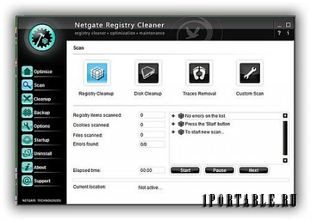 NETGATE Registry Cleaner 6.0.805.0 Portable - очистка, оптимизация системы Windows