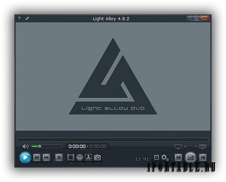 Light Alloy 4.8.2 Build 1593 Portable - воспроизведение видео и аудио файлов