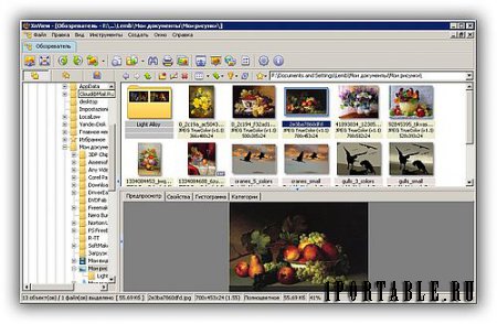 XnView 2.23 Full Portable by PortableAppZ - продвинутый графический редактор, медиа-браузер и конвертер