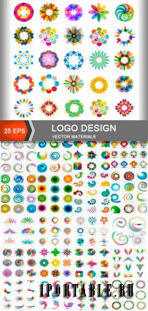 Дизайн абстрактных логотипов