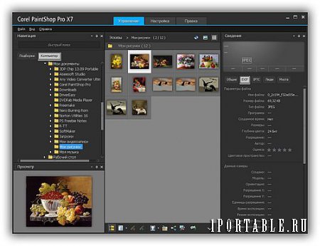 Corel PaintShop Pro X7 17.0.0.199 Portable + Руководство - профессиональное редактирование фотографий