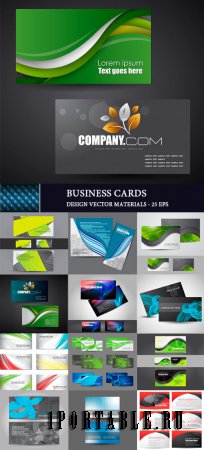 Бизнес шаблоны для визитных карточек 2
