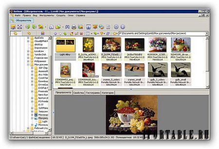 XnView 2.25 Full Portable by PortableAppZ - продвинутый графический редактор, медиа-браузер и конвертер
