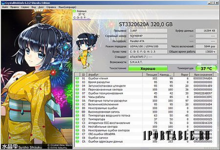 CrystalDiskInfo 6.2.2 full Shizuku Edition Portable