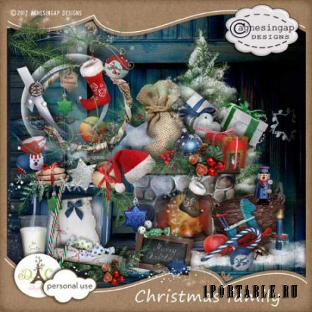 Рождественский скрап-комплект - Семейное Рождество 