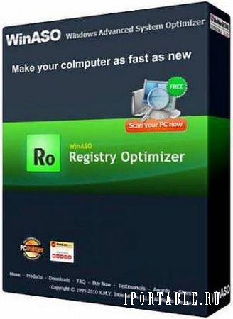WinASO Registry Optimizer 5.0.0 En Portable - очистка системного реестра 