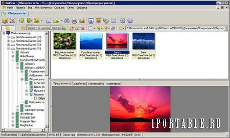 XnView 2.31 Full Portable by PortableAppZ - продвинутый графический редактор, медиа-браузер и конвертер