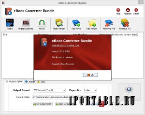 eBook Converter Bundle 3.16.318.359 portable by antan