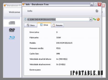 BurnAware Free 8.5 Rus Portable - запись дисков