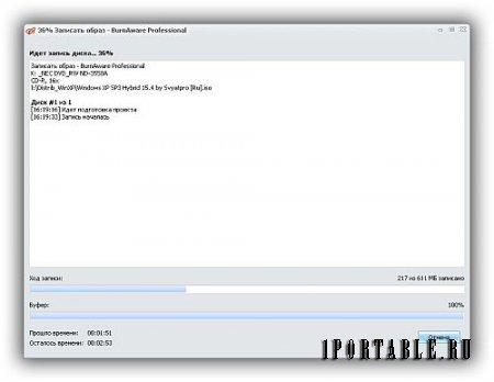 BurnAware Pro 8.5 Final Portable by PortableApps - создание, запись компакт дисков 