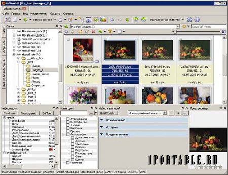 XnViewMP 0.76.1 Portable (x86) - продвинутый медиа-браузер, просмотрщик изображений, конвертор и каталогизатор
