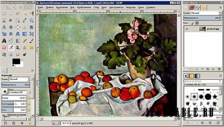 GIMP 2.8.16 Final Portable by PortableAppZ + Руководство - графический редактор для цифровых художников
