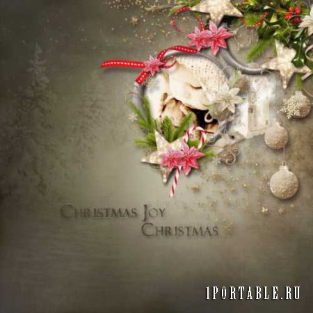 Новогодний скрап-комплект - Рождественская радость 