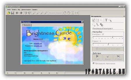 Brightness Guide 2.4.3 Portable - Устранение дефектов изображения