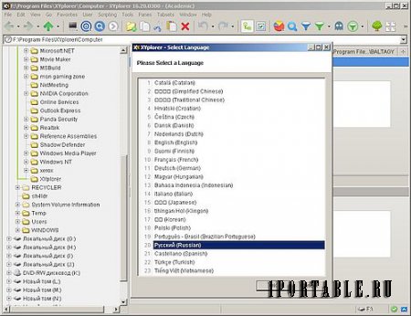 XYplorer 16.20.0300 Portable - настраиваемый файловый менеджер