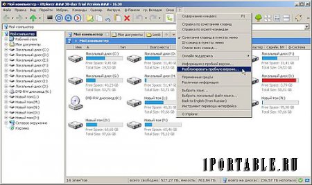 XYplorer 16.30.0000 Portable - настраиваемый файловый менеджер