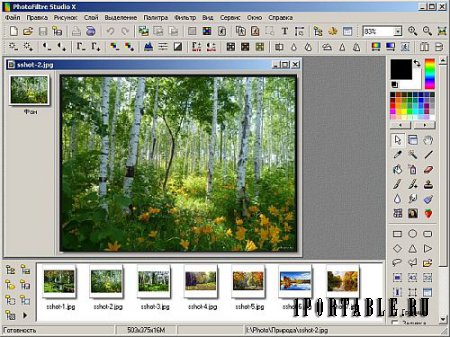 PhotoFiltre Studio X 10.10.1 Repack Portable by Spirit Summer - графический редактор с расширенными возможностями