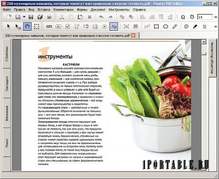 Master PDF Editor 3.2.81 Portable by Spirit Summer - работа с файлами в формате PDF