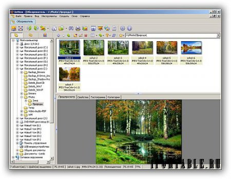 XnView 2.36 Full Portable by PortableAppZ - продвинутый графический редактор, медиа-браузер и конвертер