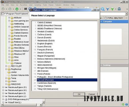 XYplorer 16.90 Portable by Baltagy - настраиваемый файловый менеджер