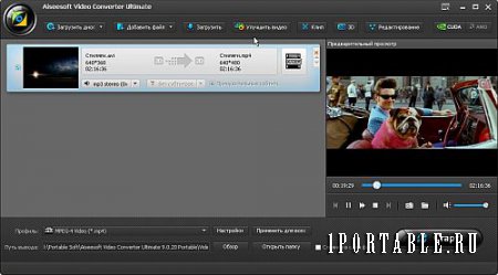 Aiseesoft Video Converter 9.0.20 Portable by TryRooM – видео конвертер + видео редактор + видеоплеер
