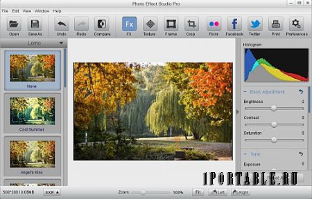 Photo Effect Studio Pro 4.1.3 dc31.07.2016 En Portable - улучшение цифровых фотографий