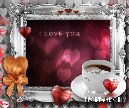 Рамка - Кофе с любовью