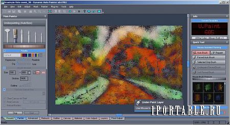 Dynamic Auto-Painter Pro 5.0.3 En Portable 32/64-bit by SPEED.net - преобразование цифровых изображений в произведения искусства 