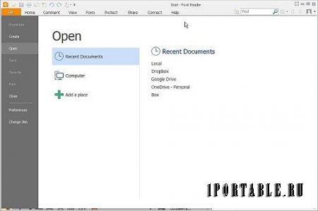 Foxit Reader 8.1.4.1208 En Portable by Baltagy - просмотр электронных документов в стандарте PDF