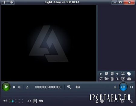 Light Alloy 4.9.0 Build 2274 Portable (PortableApps) - воспроизведение видео и аудио файлов