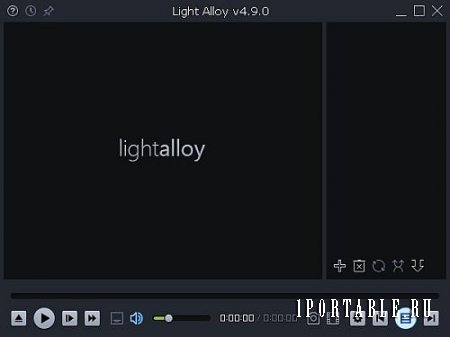 Light Alloy 4.9.0 Build 2274 Final Portable (PortableApps) - воспроизведение видео и аудио файлов