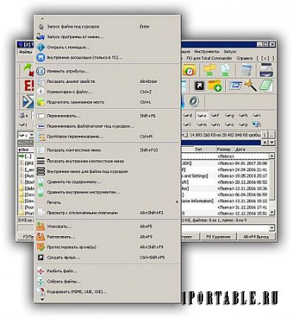 Total Commander 9.0a Minimal v6 Portable by pcDenPro - стабильный файловый менеджер