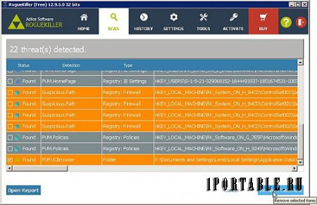 RogueKiller Anti-Malware 12.9.5.0 En Portable - удаление сложных вирусных угроз