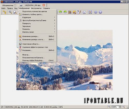 XnViewMP 0.84 Portable by PortableAppZ - продвинутый медиа-браузер, просмотрщик изображений, конвертор и каталогизатор