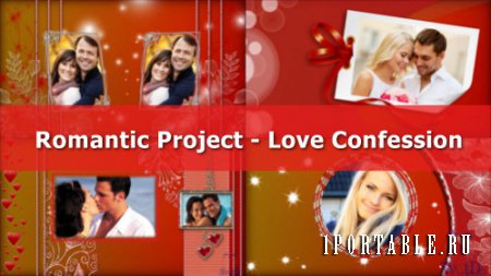 Проект для ProShow Producer - Признание в любви