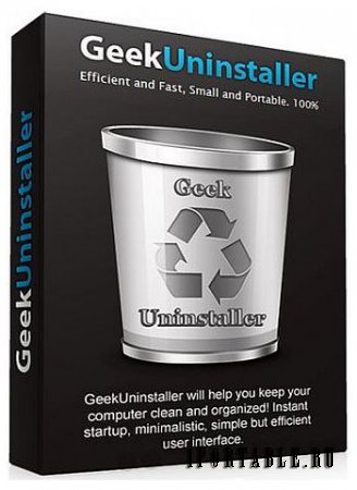 Geek Uninstaller 1.4.3.107 Portable (PortableAppZ) - полное удаление ранее установленных в системе программ