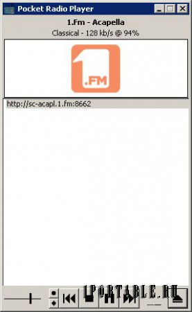 Pocket Radio Player 170212 Portable - прослушивание интернет-радиостанций онлайн
