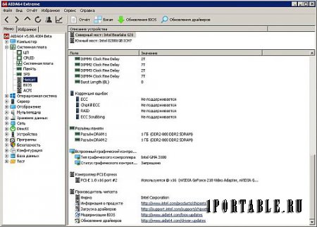 AIDA64 Extreme Edition 5.80.4084 Beta Portable - диагностика, тестирование и мониторинг ключевых узлов системы