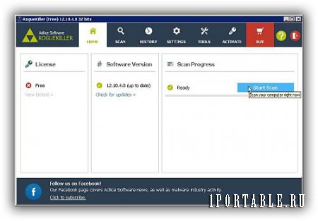 RogueKiller Anti-Malware 12.10.4.0 En Portable - удаление сложных вирусных угроз