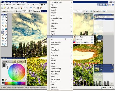 Paint.Net 4.0.16 Portable + Plugins by CWER - Графмческий редактор для создания/редактирования изображений