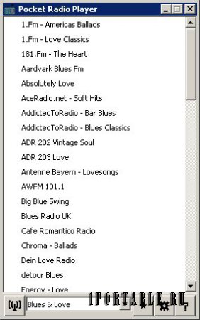 Pocket Radio Player 170507 Portable - прослушивание интернет-радиостанций онлайн