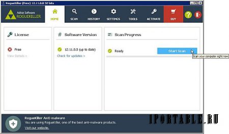 RogueKiller Anti-Malware 12.11.0.0 En Portable - удаление сложных вирусных угроз